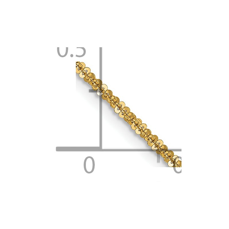 14K 1.5mm Cyclone Chain