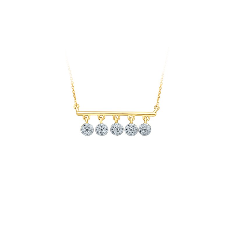 14K 0.50Ct Diam Necklace