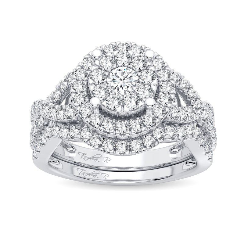 14K 1.00Ct Diamond Bridal Ring