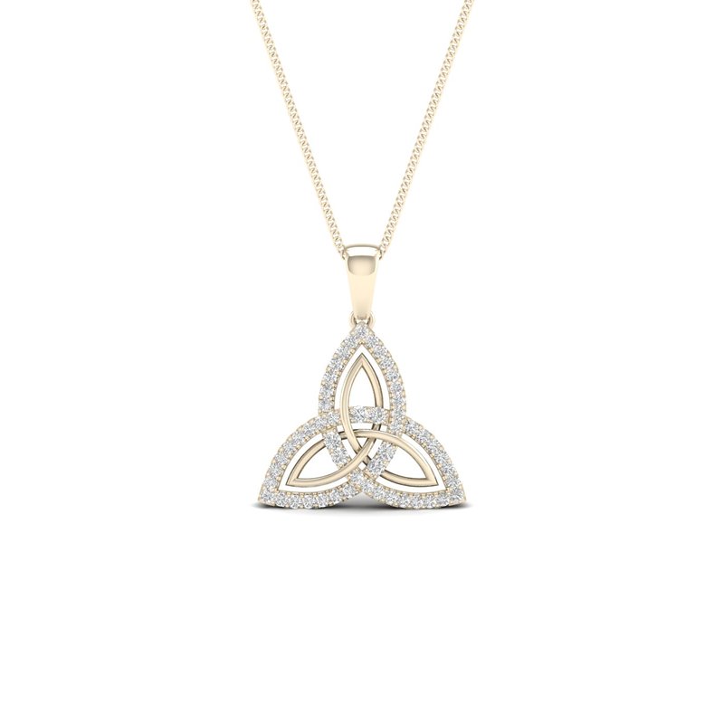 10K 0.15Ct Diam Pendat