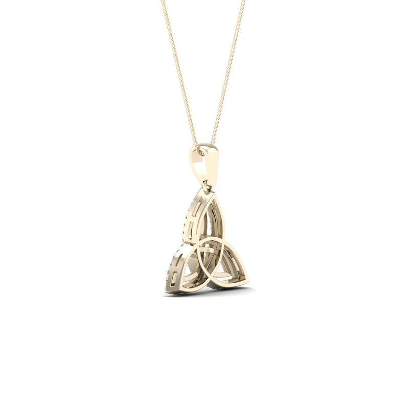 10K 0.15Ct Diam Pendat
