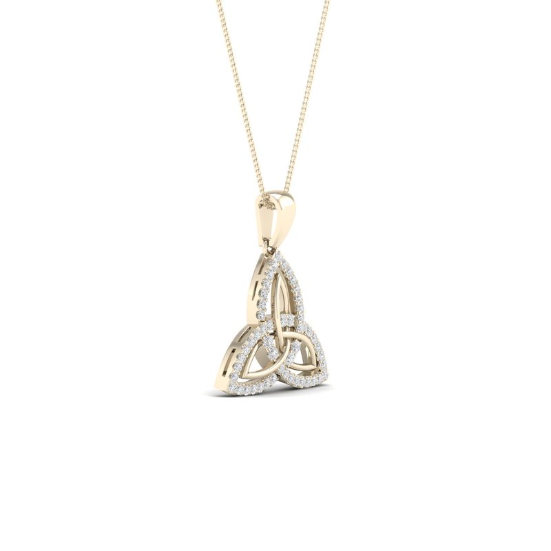10K 0.15Ct Diam Pendat