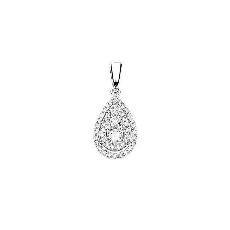 14K  0.40Ct  Diamond  Pendant