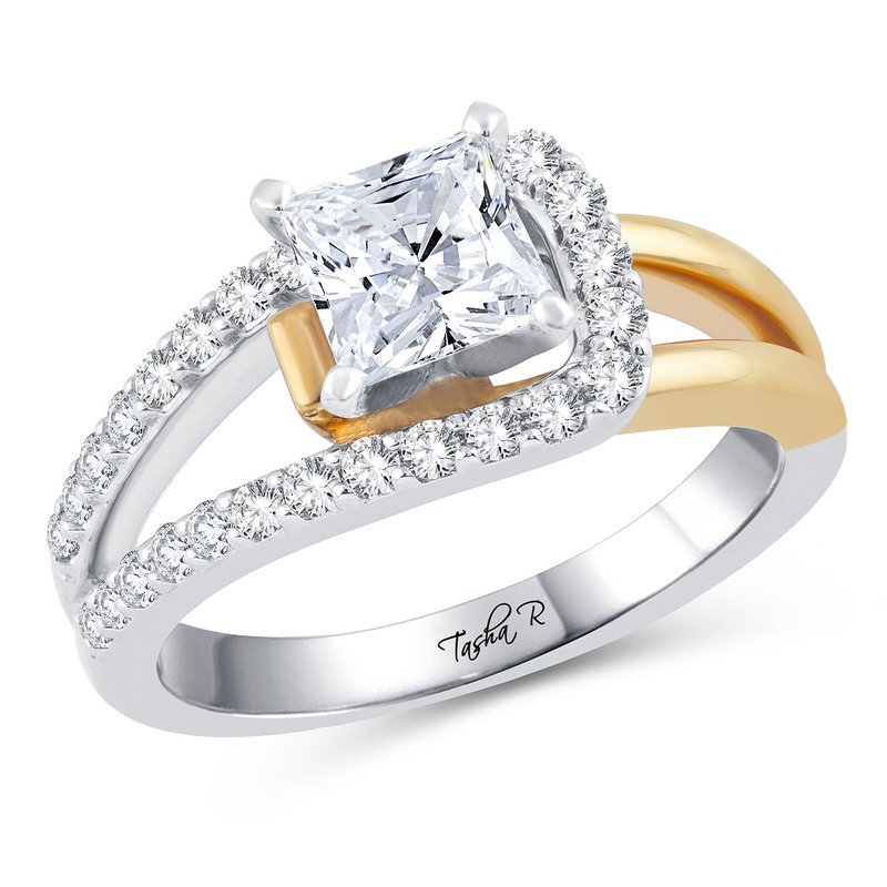 14K 0.40Ct Diam Semi Mount