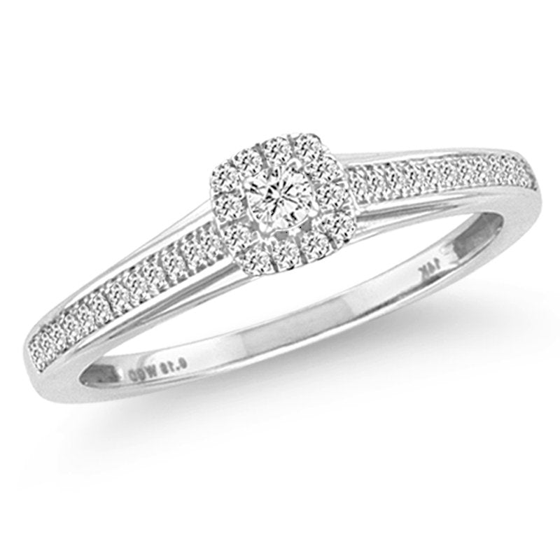 14K 0.19Ct Diamond  Ring