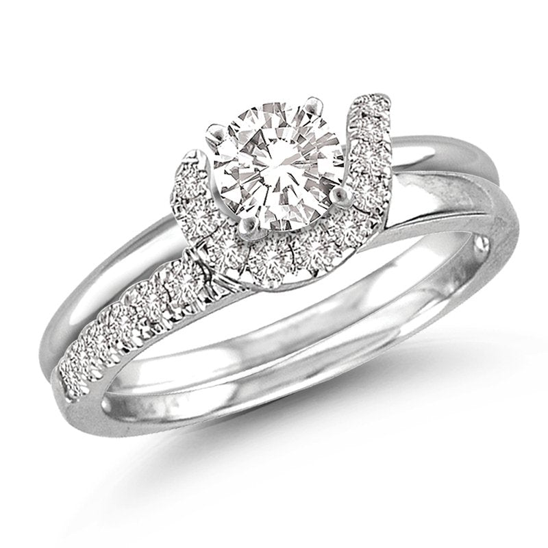 14K  0.26Ct  Diamond  Ring Guard.