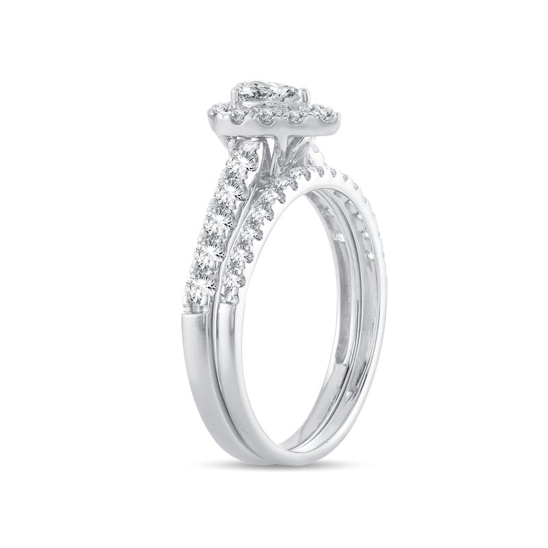 14K 1.00Ct Diamond Bridal Ring