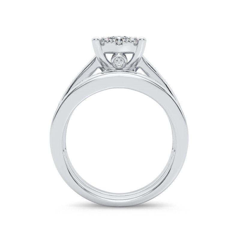 14K 0.50Ct Diamond Bridal Ring