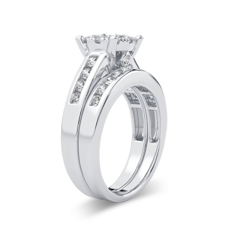 14K 0.50Ct Diamond Bridal Ring