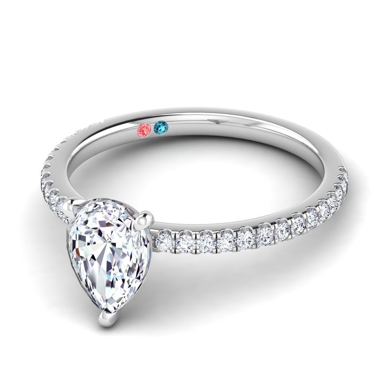 Lab Grown Diamond Pave Petite Ring