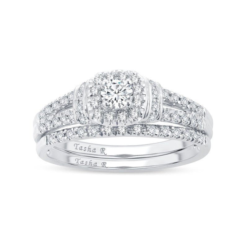 14K 0.50Ct  Diamond Bridal Ring