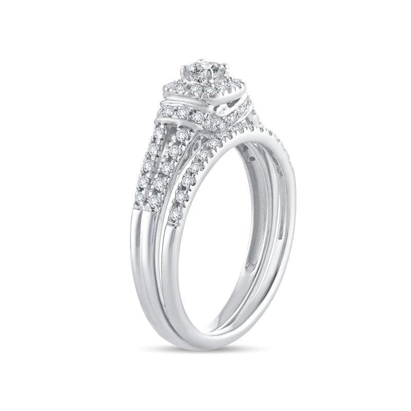 14K 0.50Ct  Diamond Bridal Ring