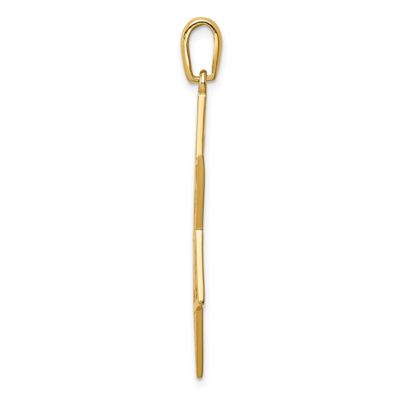 14K 12 Tribes Star Of David Pendant
