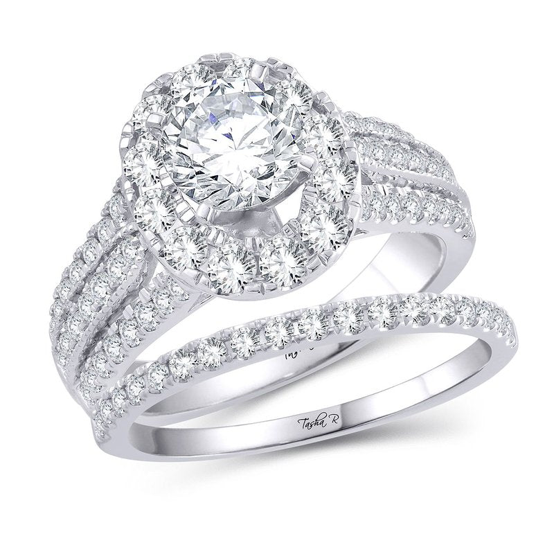 14K 1.25Ct Diam Semi Mount Ring