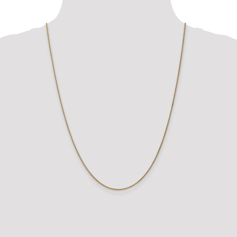 14K 1.2mm Spiga Chain