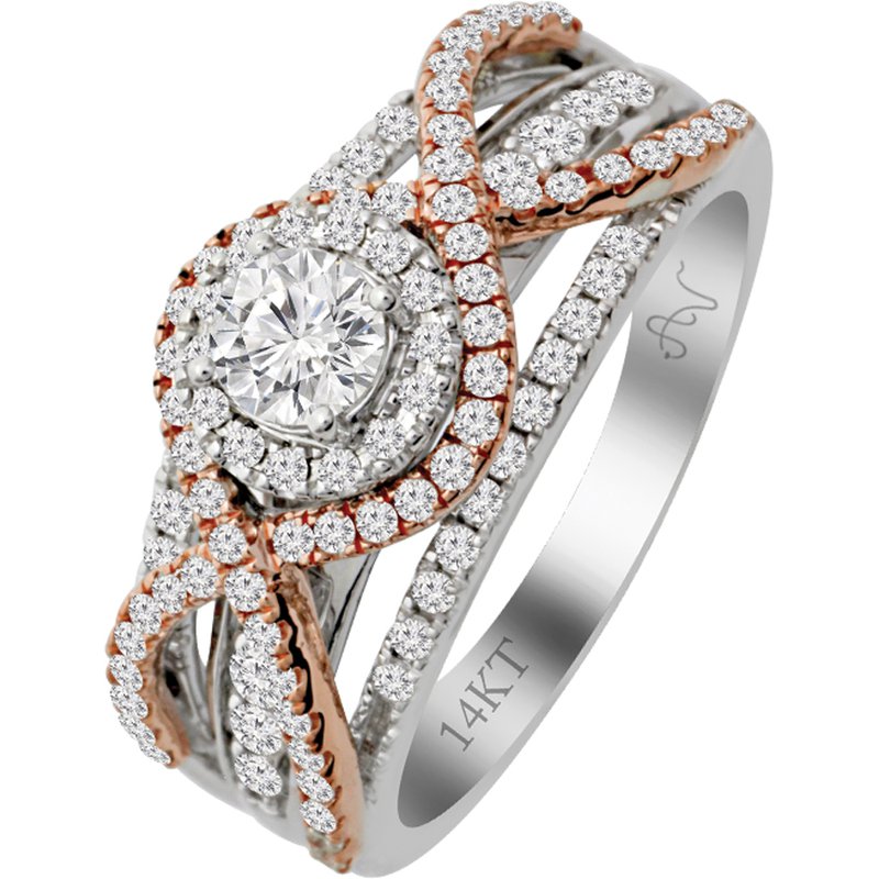 AV Diamonds Engagement Ring