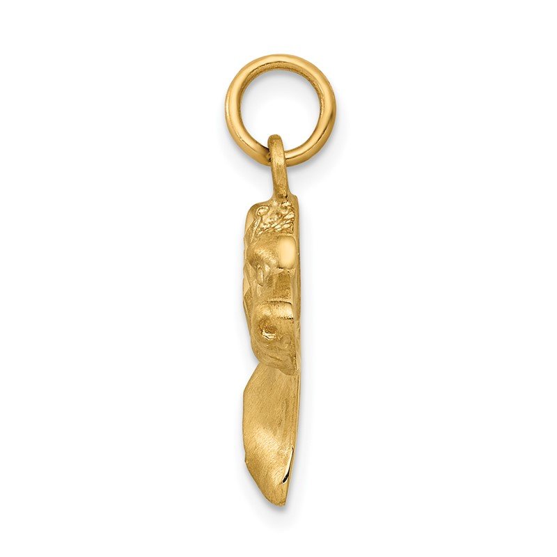 14K Pointer Dog Charm