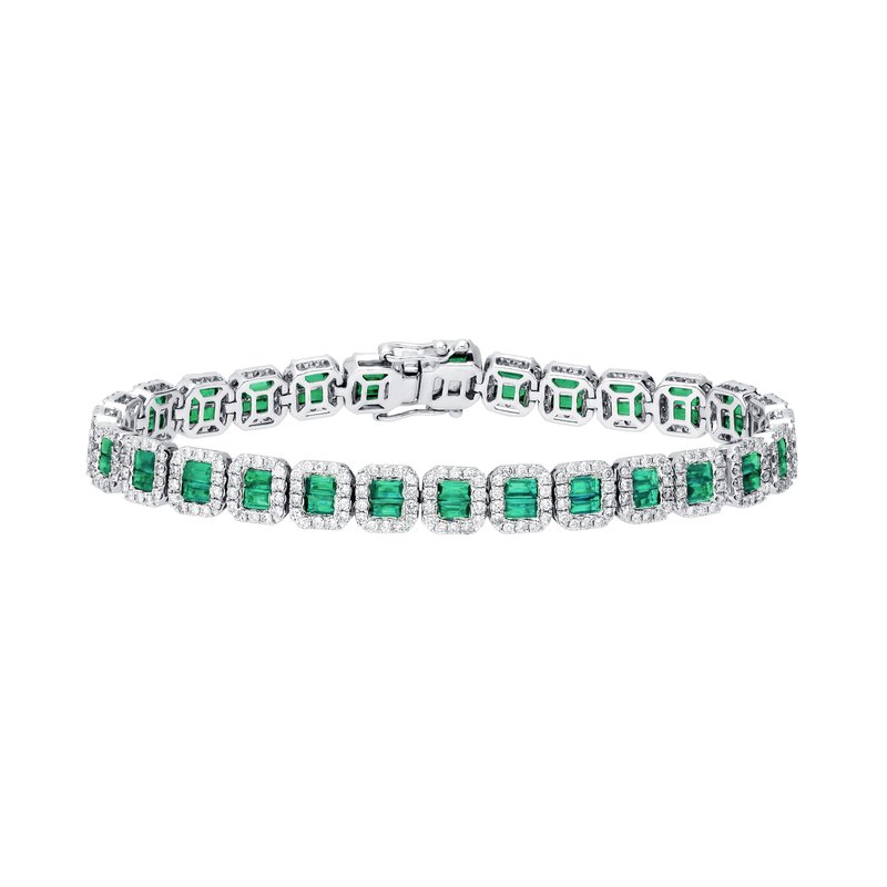 14K 2.81Ct Diamond Bracelet