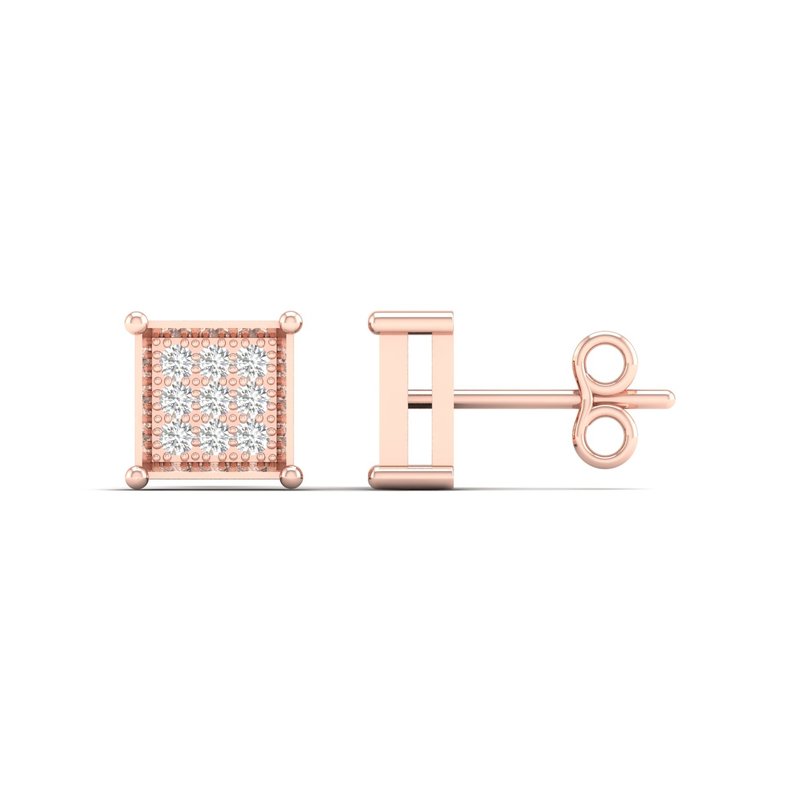 10K 0.05Ct Diam Earring