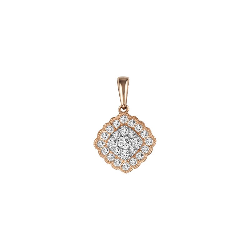 14K 0.33Ct Diamond Pendant