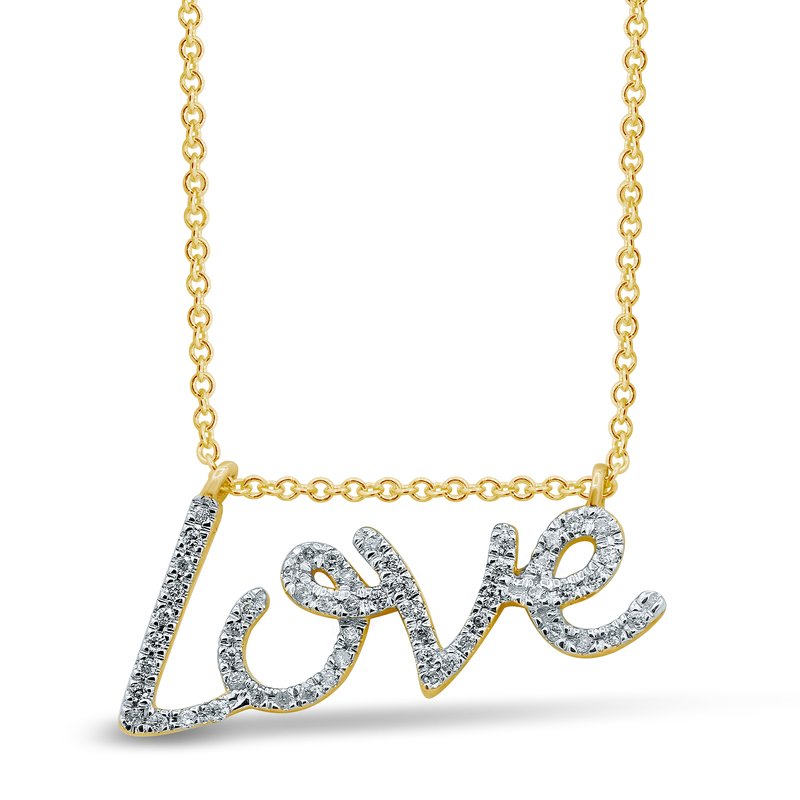10K 0.12Ct Diam Neclace