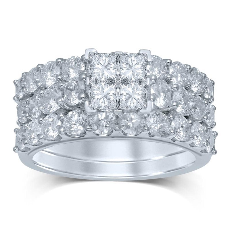 14K 3.00Ct Diamond Bridal  Ring