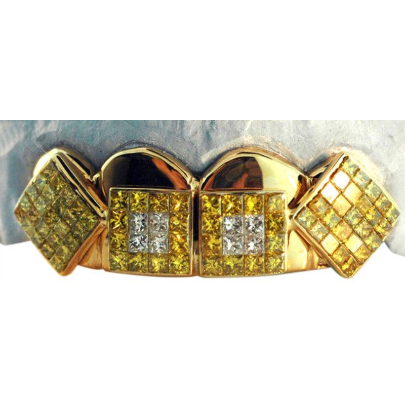 Canary Diamond Invisible Cut Grill