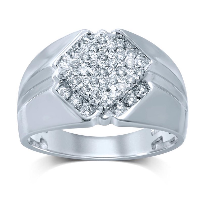 14K 0.50Ct Diamond Men&amp;Apos;S  Ring