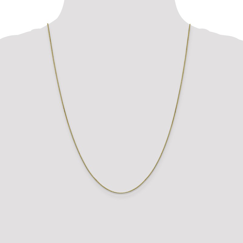 10K .8mm Box Chain
