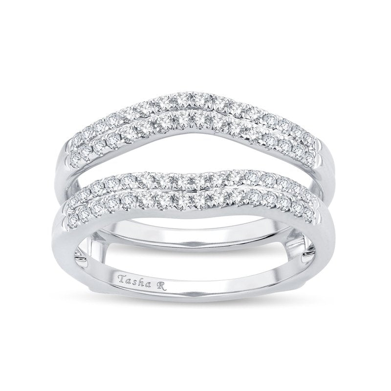 14K  0.50Ct  Diamond  Ring Guard.
