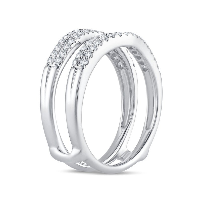 14K  0.50Ct  Diamond  Ring Guard.