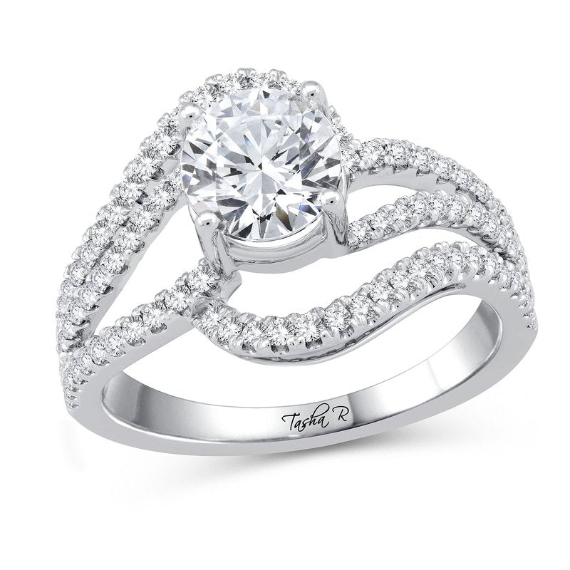 14K 0.50Ct Diam Semi Mount