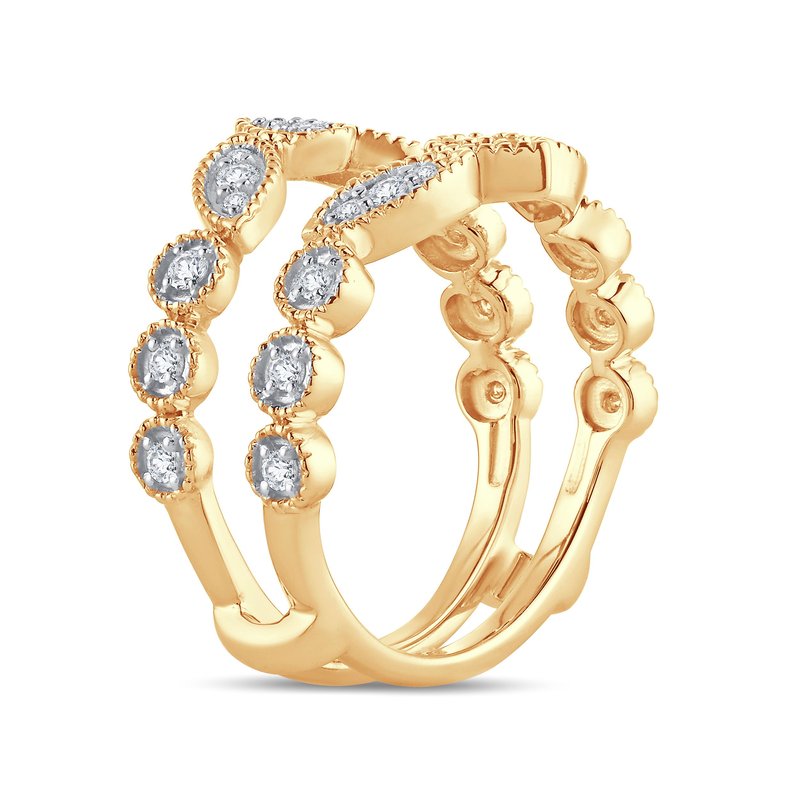 14K 0.33Ct Diam Ring Guard