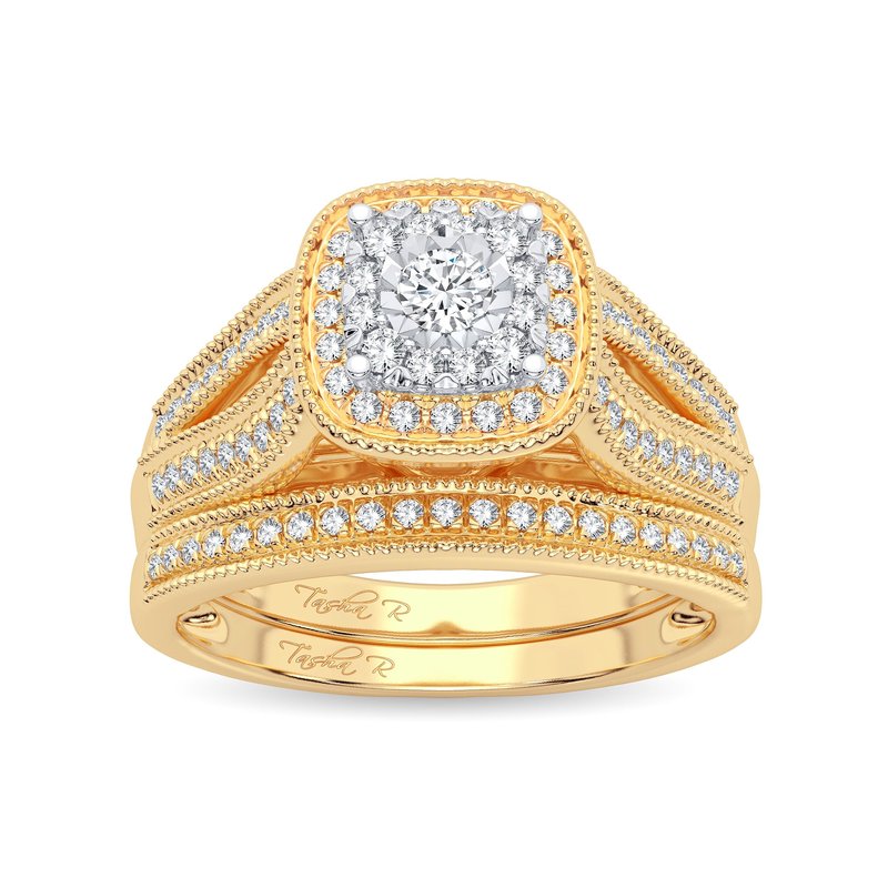 14K  0.40Ct Diamond Bridal  Ring