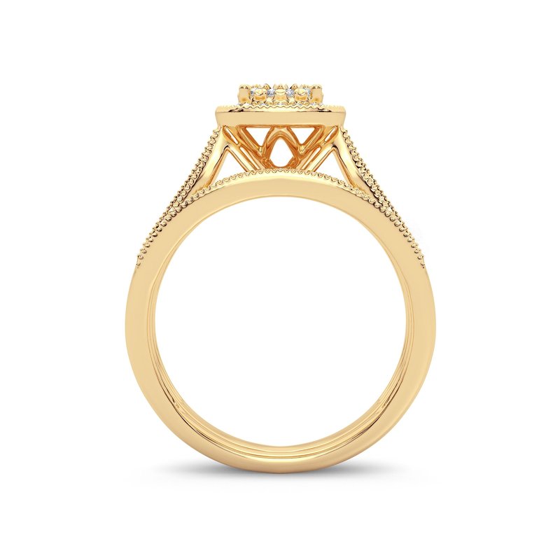 14K  0.40Ct Diamond Bridal  Ring