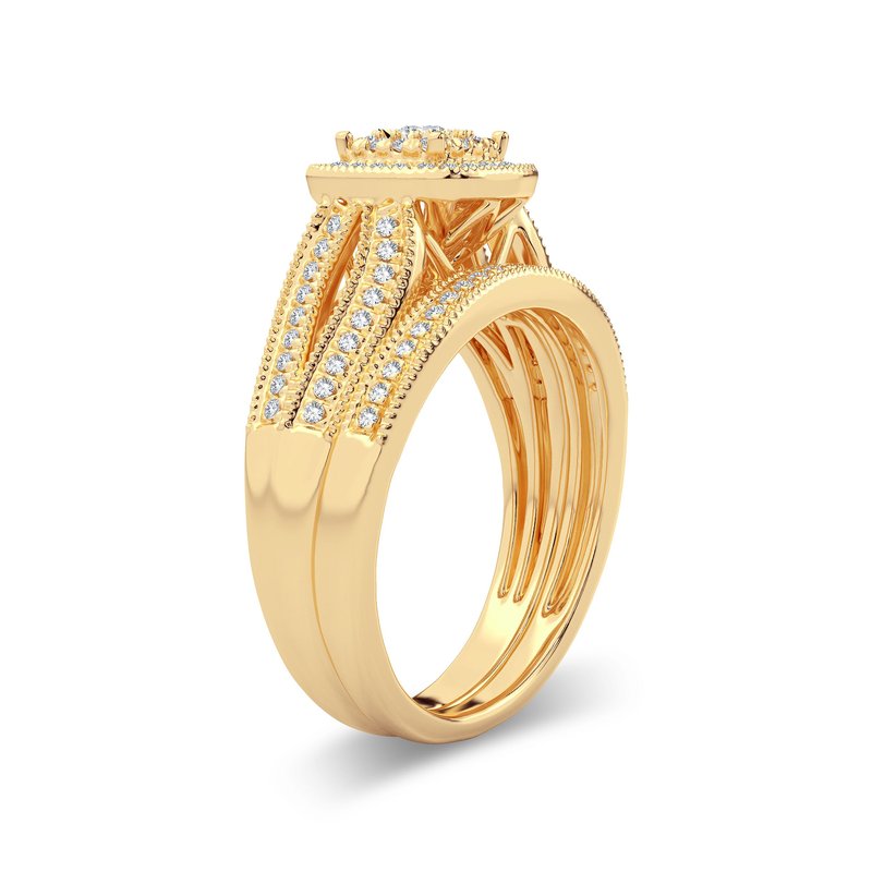14K  0.40Ct Diamond Bridal  Ring