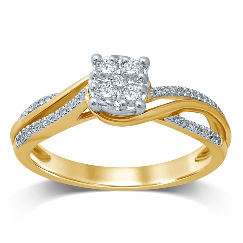14K 0.25Ct Diamond Ring