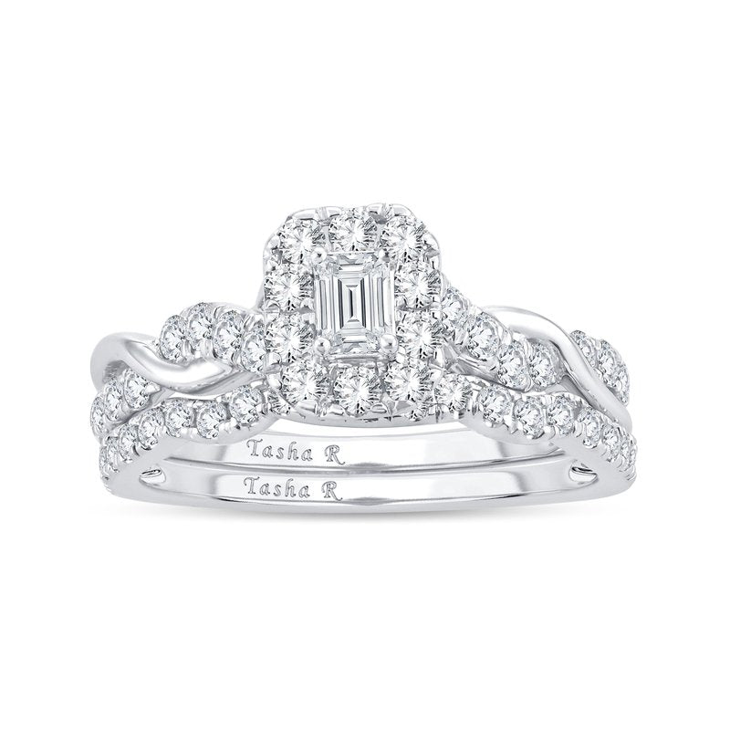 14K 1.00Ct Diamond Bridal Ring