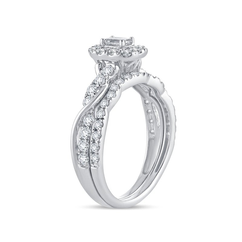 14K 1.00Ct Diamond Bridal Ring