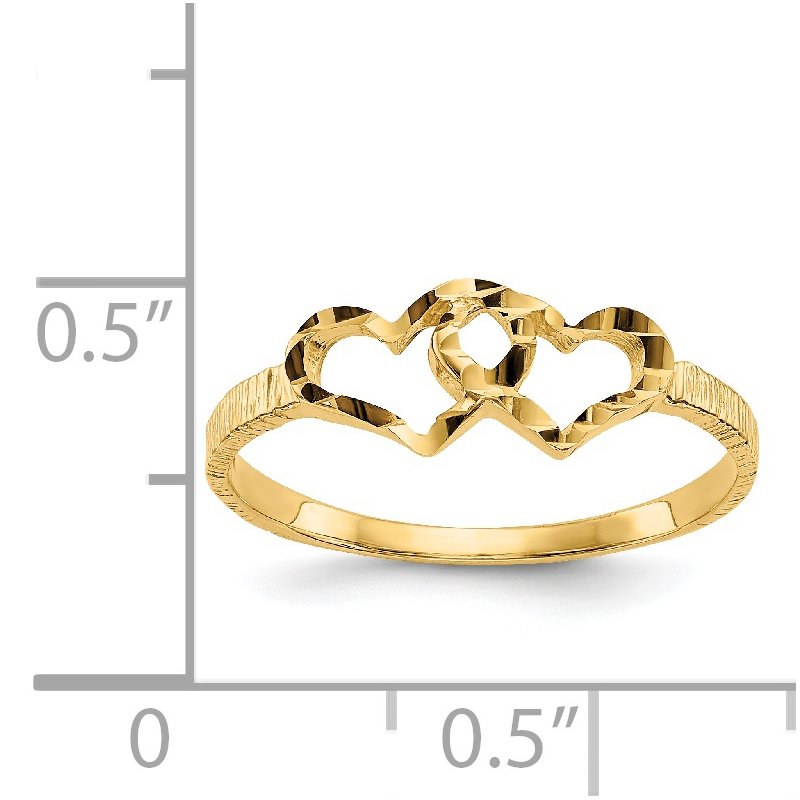 14k Children's Heart Ring