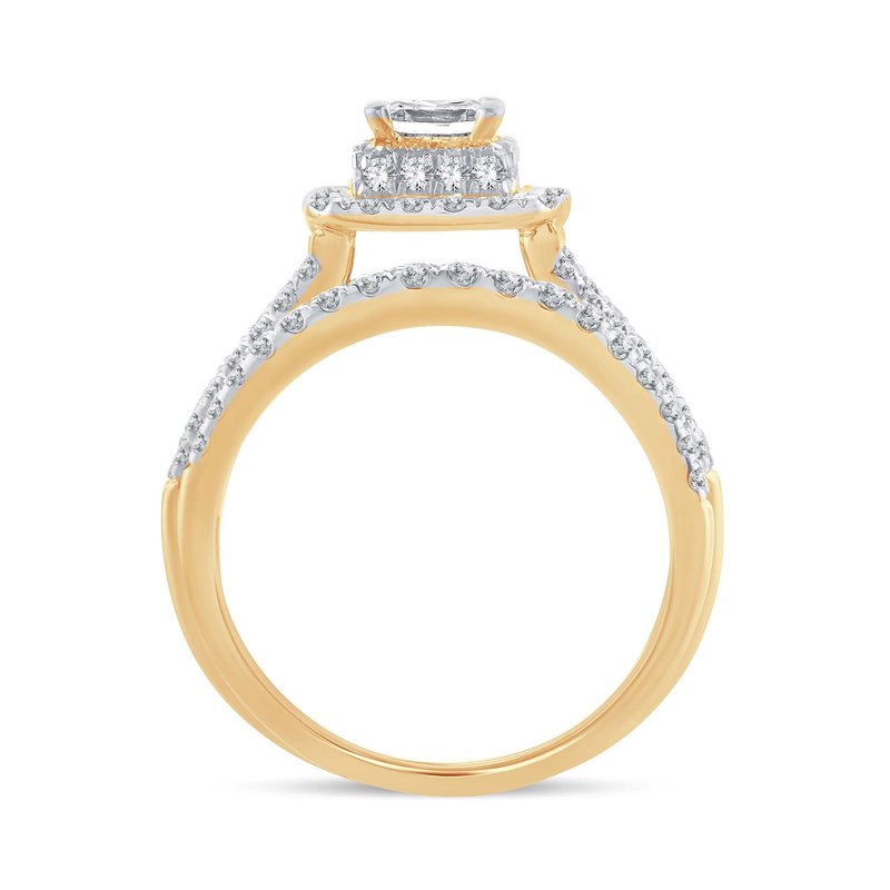 14K  1.51Ct  Diamond  Bridal  Ring