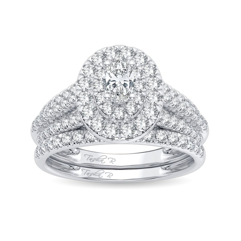 14K 1.00Ct Diamond Bridal Ring