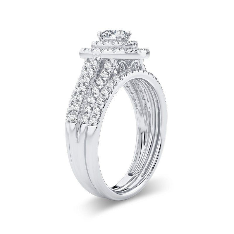 14K 1.00Ct Diamond Bridal Ring