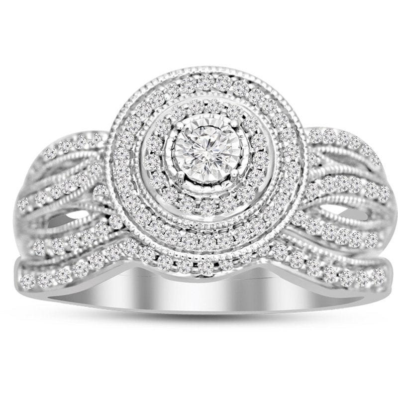 AV Diamonds Engagement Ring