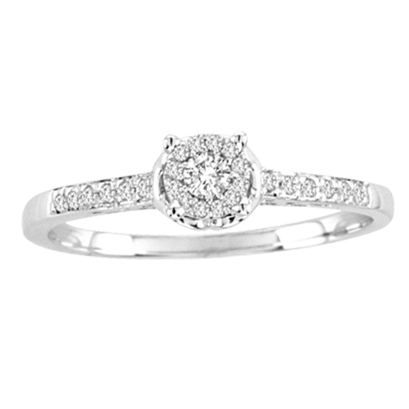 14K 0.16Ct Diamond Ring