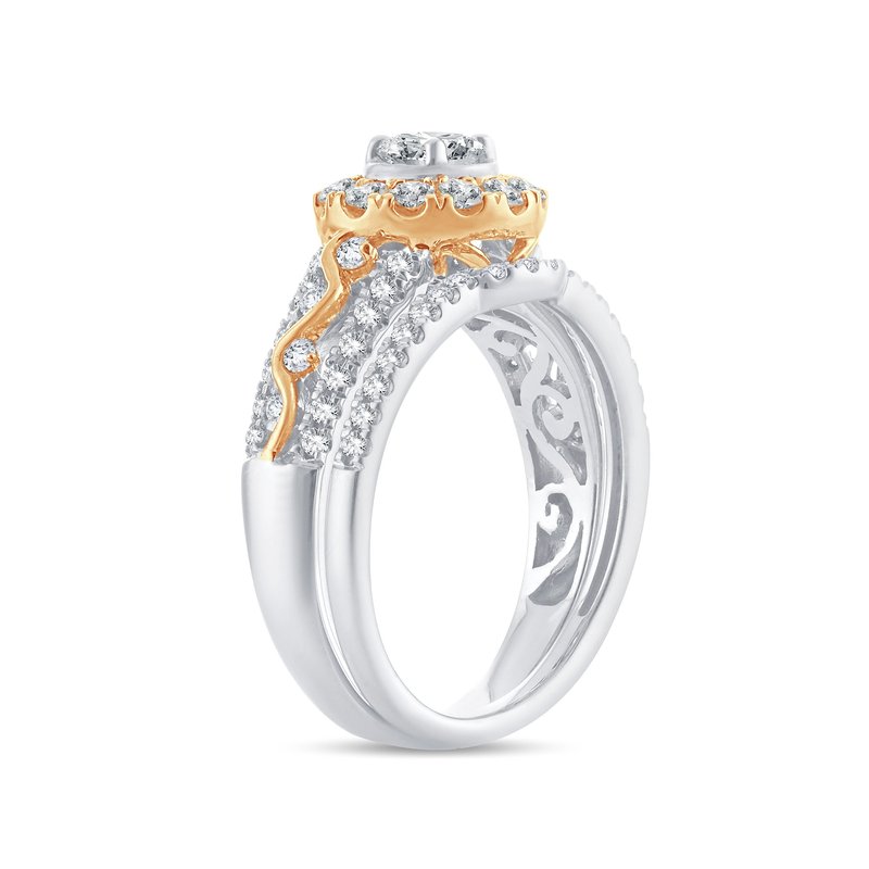 14K 1.14Ct Diamond Bridal Ring
