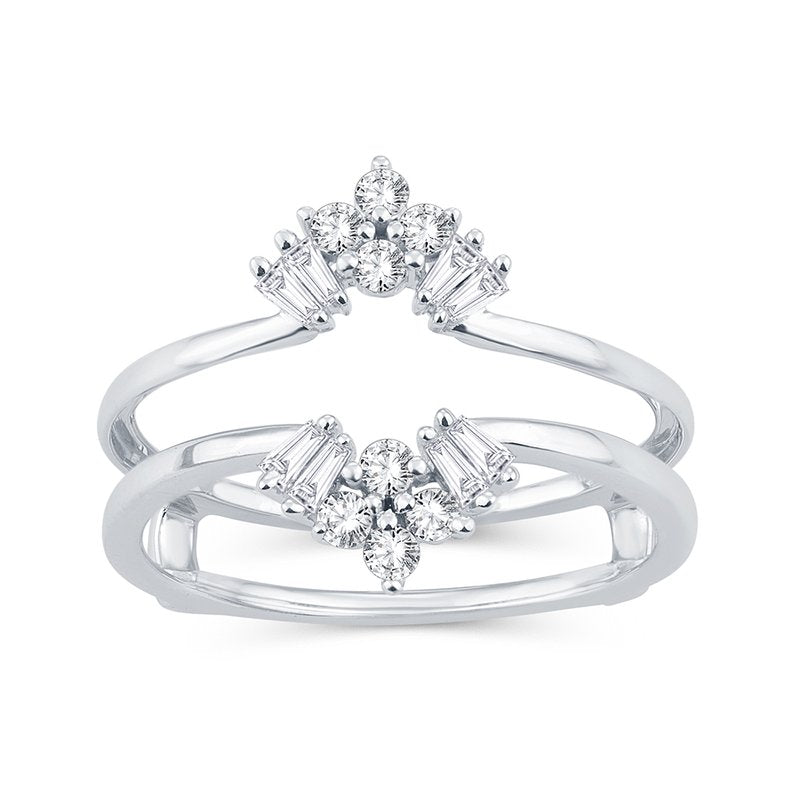 14K 0.33Ct Diamond Ring Guard
