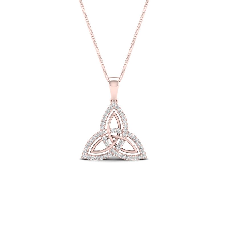 10K 0.15Ct Diam Pendat