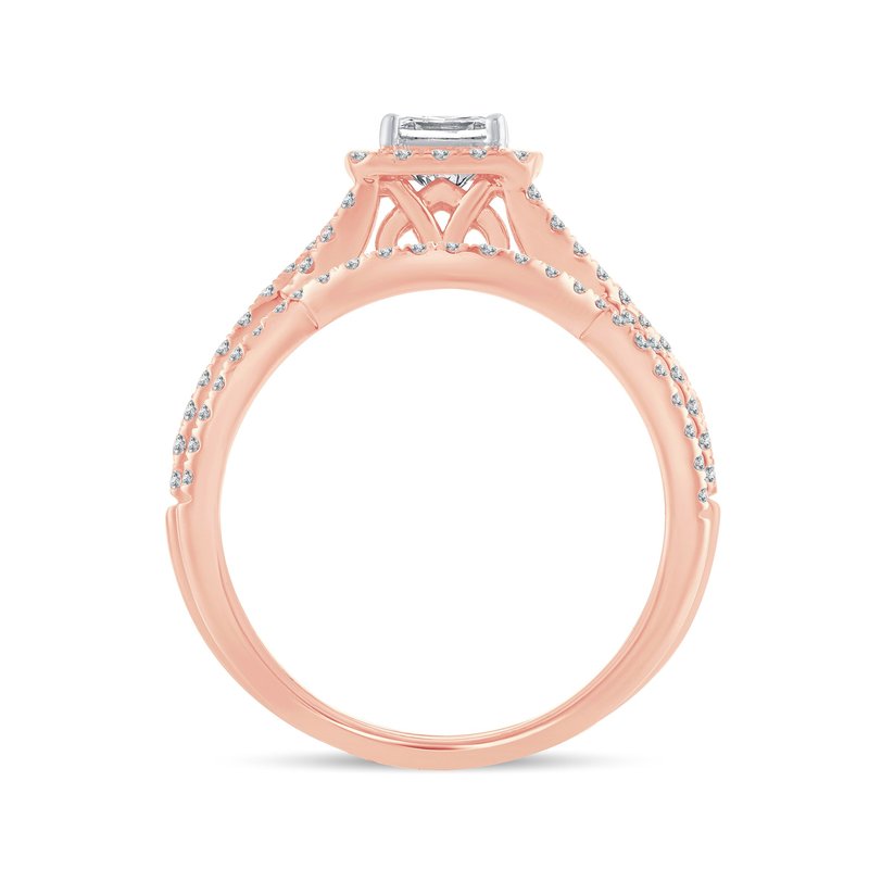 14K 1.00Ct Diam Bridal Set