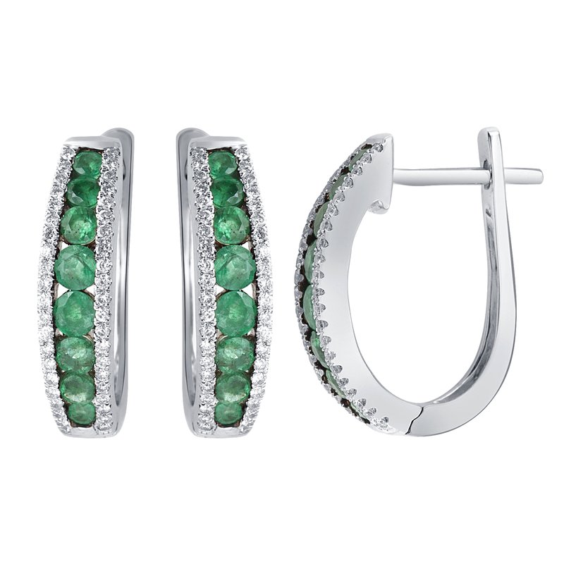 14K 0.35Ct Diamond Earrig
